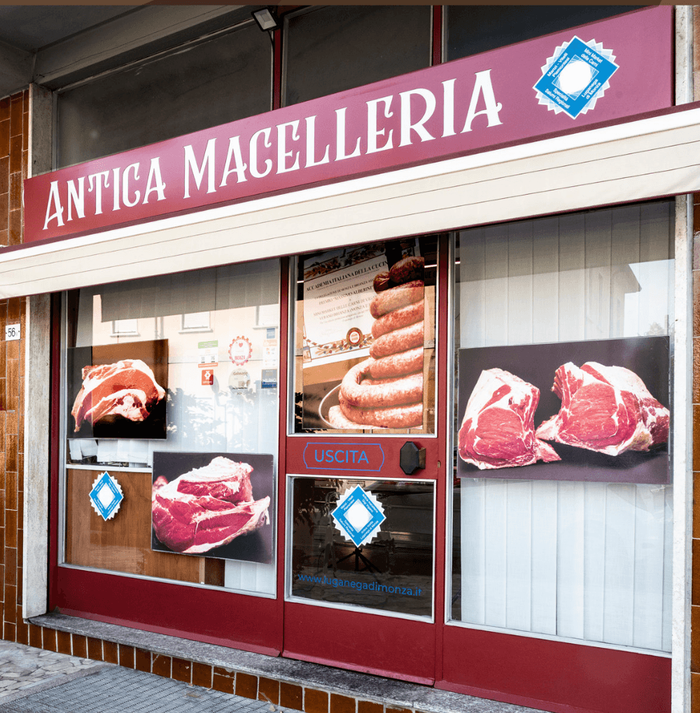 esterno macelleria monza
